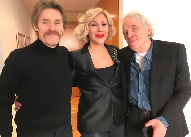 Виљем Дефо, Ејбел Ферара и Сандра Перовић