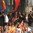 Македонци дочекали хероје