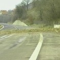 Нерашчишћен ауто-пут код Алексинца 