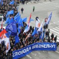 Протест радикала у Новом Саду