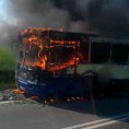 Запалио се аутобус код Београда