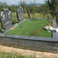 Оскрнављено гробље у селу Љубање