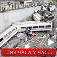 Шпанија, исклизнуо воз, 77 мртвих