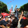 Тунис, митинг подршке влади