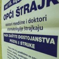 Штрајк "белих мантила" у Хрватској 