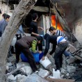 Ваздушни напад на Алеп, 86 погинулих