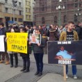 Протест против насиља у Београду