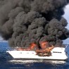 Пула, изгорела британска јахта
