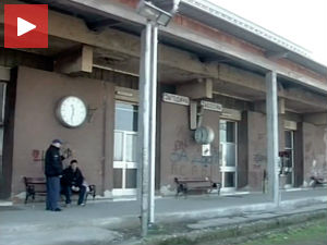 Железничка станица у Јагодини ругло града