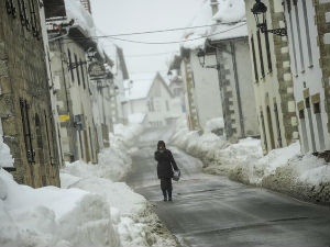 Снег и ниске температуре изненадиле Шпанце