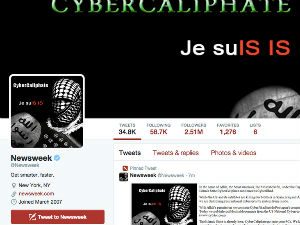 Џихадисти хаковали твитер налог "Њузвика"