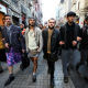 Истанбул, протест мушкараца у сукњама 