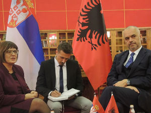 Србија и Албанија спремне на унапређење сарадње
