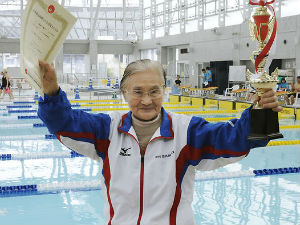 Препливала 1.500 метара у 101. години!