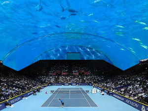 У Дубаију ускоро тенис под водом?