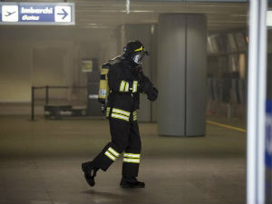 Угашен пожар на аеродрому у Риму 