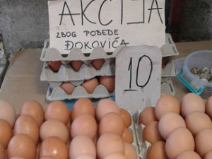 Ђоковић обара цене јаја у Србији