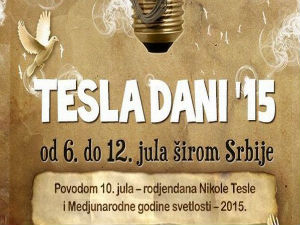 Први пут - Тесла дани широм Србије