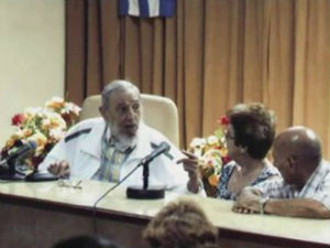 Фидел Кастро у јавности први пут после три месеца