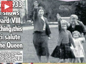Таблоид објавио слику краљице у ставу нацистичког поздрава