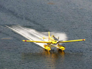 Авион МУП-а ЦГ упао у Скадарско језеро