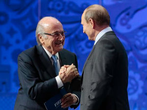 Путин: Блатер заслужује Нобела за вођење Фифе