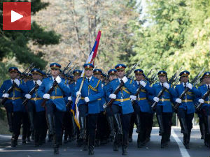Српски гардисти спремни за параду у Пекингу