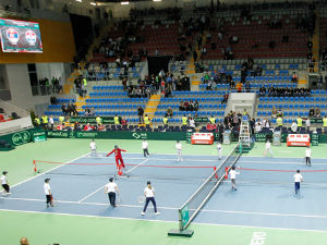 Тенисерке Србије у Краљеву против Шпаније