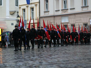  Главашеви "црнокошуљаши"  стигли у Загреб