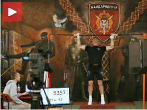 Новосађанин оборио светски рекорд у згибовима 