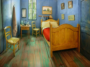 Реплика Ван Гогове собе у понуди за смештај у Чикагу