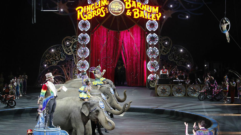 Слонови одиграли последњу представу у циркусу „Ринглинг“