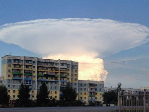 Изнад Сибира се надвио облак у облику нуклеарне печурке