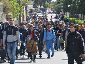 Хиос, протести и сукоби због миграната