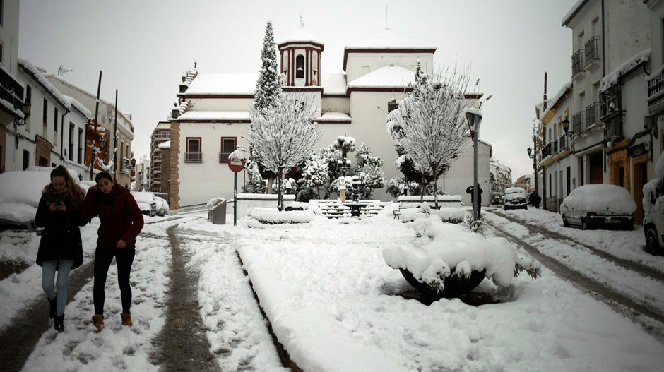 У шпанској Торевијехи после 90 година пао снег