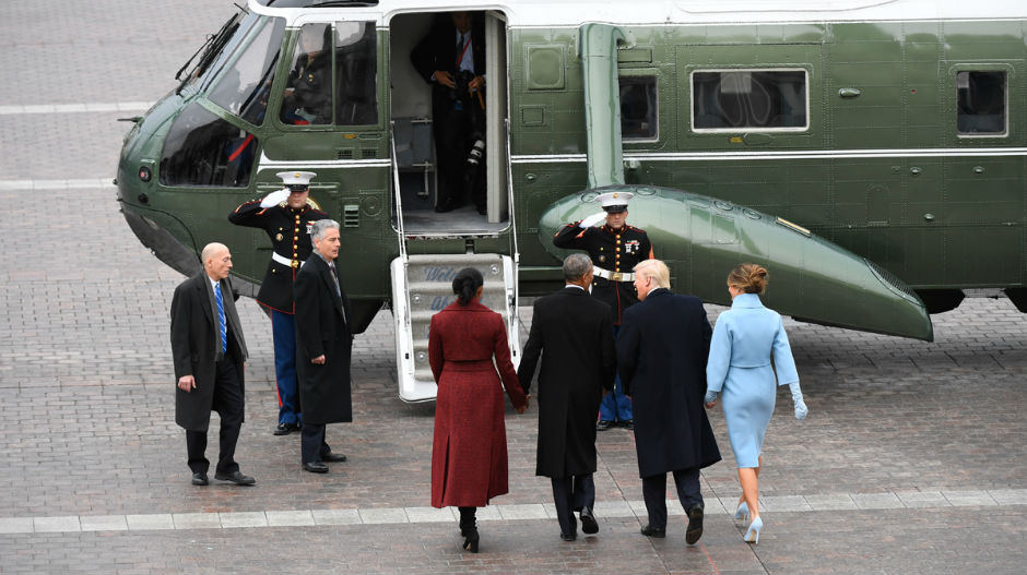 Мишел и Барак Обама напустили Вашингтон