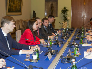 Кавалера са српским министрима о напретку Србије у евроинтеграцијама
