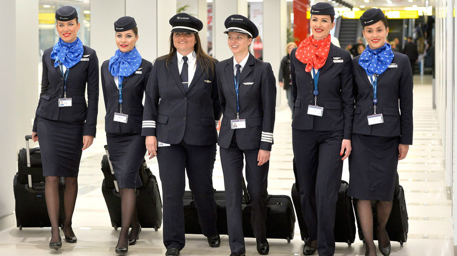 Први пут комплетно женска посада у авиону „Ер Србије“