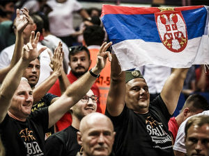 Са лица места, после меча Србија – Летонија