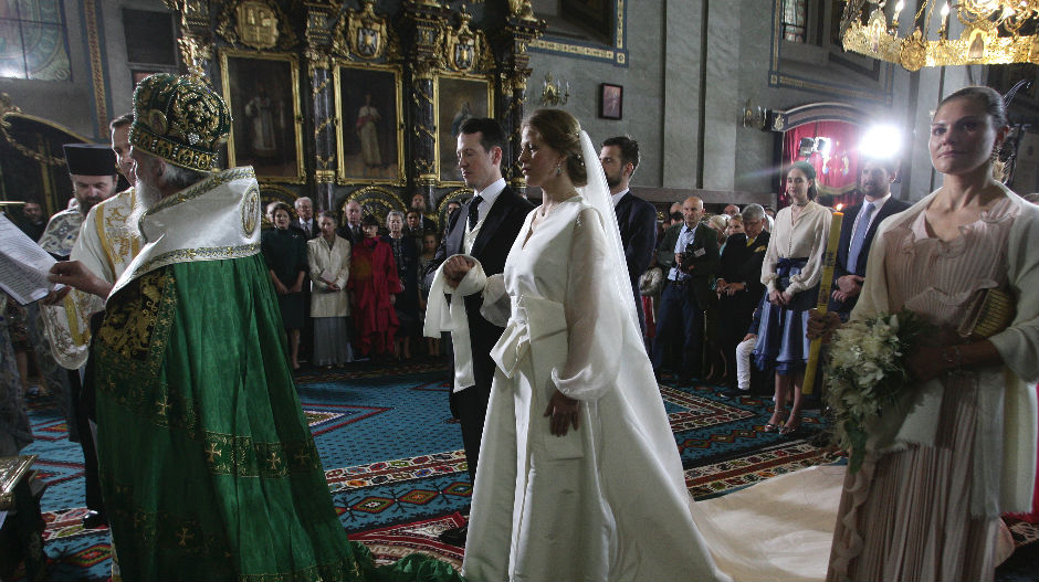 Венчање принца Филипа и Данице Маринковић