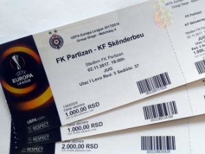 Карте за Партизан - Скендербег само на стадиону