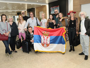 Одлазак српске делегације на „Евросонг“