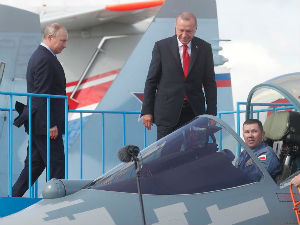 Putin pokazao Erdoganu &#34;su-57&#34;