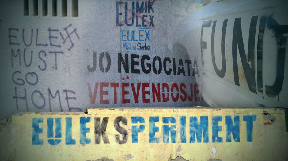 Косовски графити Аљбина Куртија