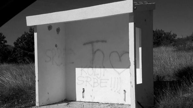Нови антисрпски графит у Далмацији