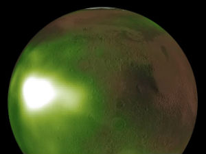 Зашто Марс емитује зелену светлост
