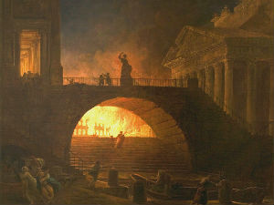 Шта се стварно догодило у великом пожару у Риму у доба цара Нерона