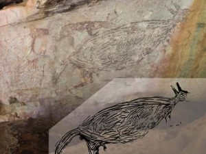 Стар 17.300 година – цртеж кенгура откривен у пећини Аустралије 