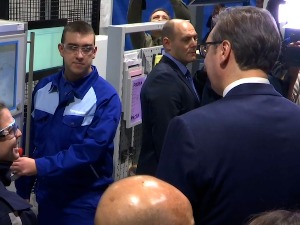 Otvorena fabrika guma &#34;Tojo tajers&#34; u Inđiji, Vučić: Planiraju nastavak investicija
