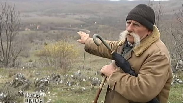 Осамнаест година самоће, Петар Шијан, Лика